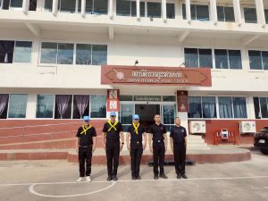 กิจกรรมจิตอาสา รณรงค์สร้างจิตสำนึกและวัฒนธรรมความปลอดภัย