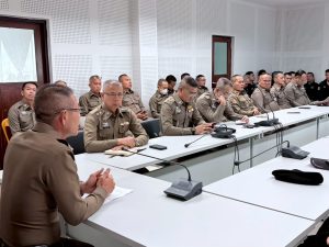 กิจกรรมที่ 4 พ.ต.อ.วีระพัน  สมสุข ผกก.สภ.ด่านซ้าย ประชุมชี้แจงให้ข้าราชการตำรวจทุกสายงานสรุปผลการดำเนินงานด้าน IIT และ EIT ประเมินคุณธรรมและความโปร่งใสในการ ดำเนินงานของหน่วยงานภาครัฐ (Integrity and Transparency Assessment: ITA) ของสถานีตำรวจ ประจำปี งบประมาณ พ.ศ.2569